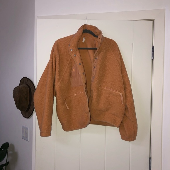 Free People Hit The Slopes Button-Up Fleece - Picture 4 of 4